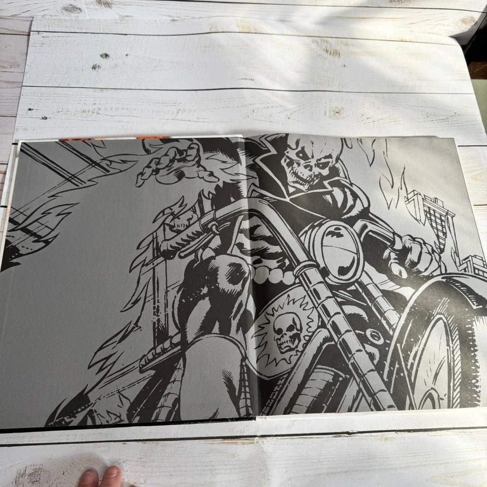 Ghost Rider The‎ Visual Guide Andrew Darling DK HC Marvel 2007 Movie Tie-In
